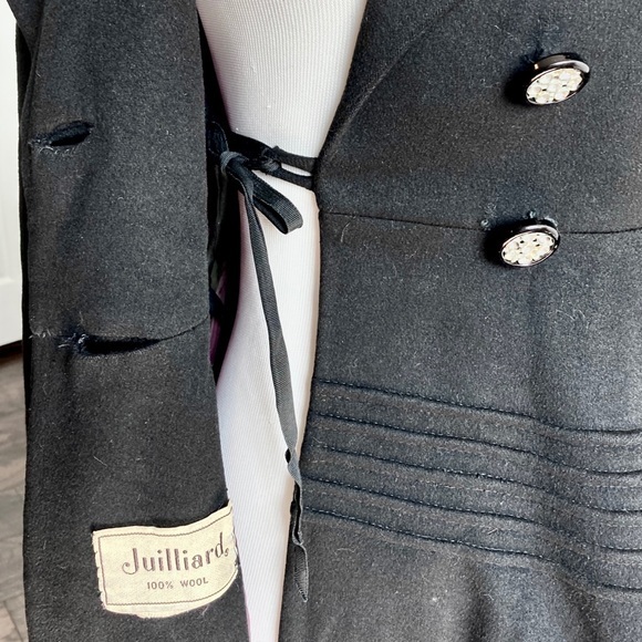1940’s JUILLIARD Antique Wool Coat Size XS 0 2 4 - Picture 8 of 15